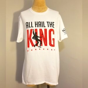 ELVIS ALL HAIL THE KING HARD ROCK CASINO CAFE CINCINNATI OH T-SHIRT BAZ LUHRMANN